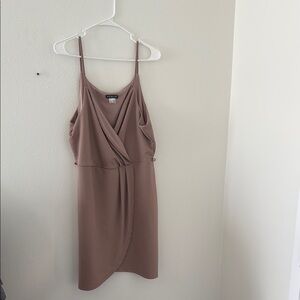 VENUS Pink Sheath Mini Dress Spaghetti Strap